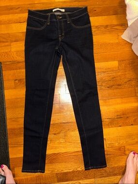 J Brand Dark Indigo Skinny Jeans